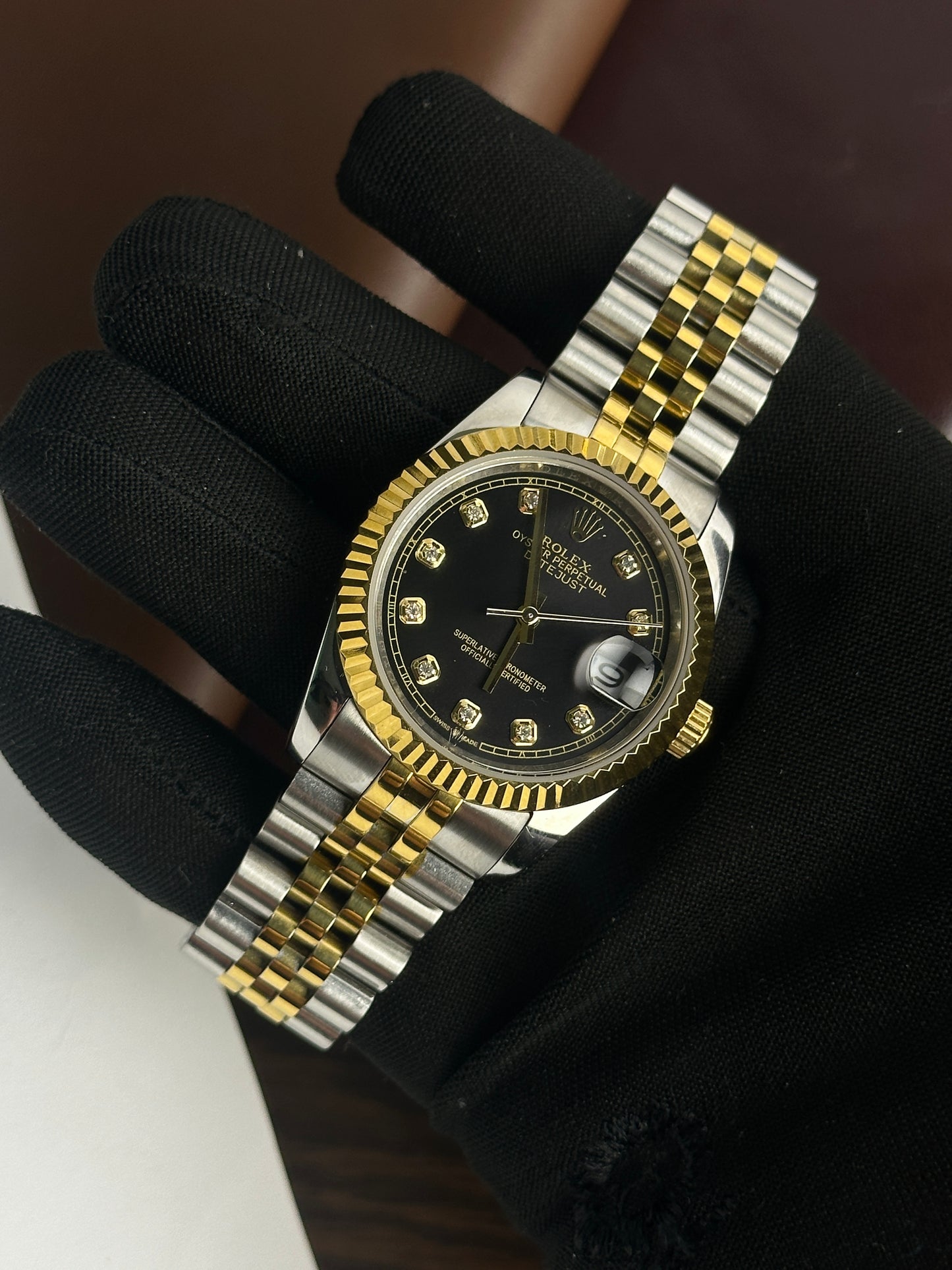 RLX - Datejust Silver Gold Black - AAA Quality