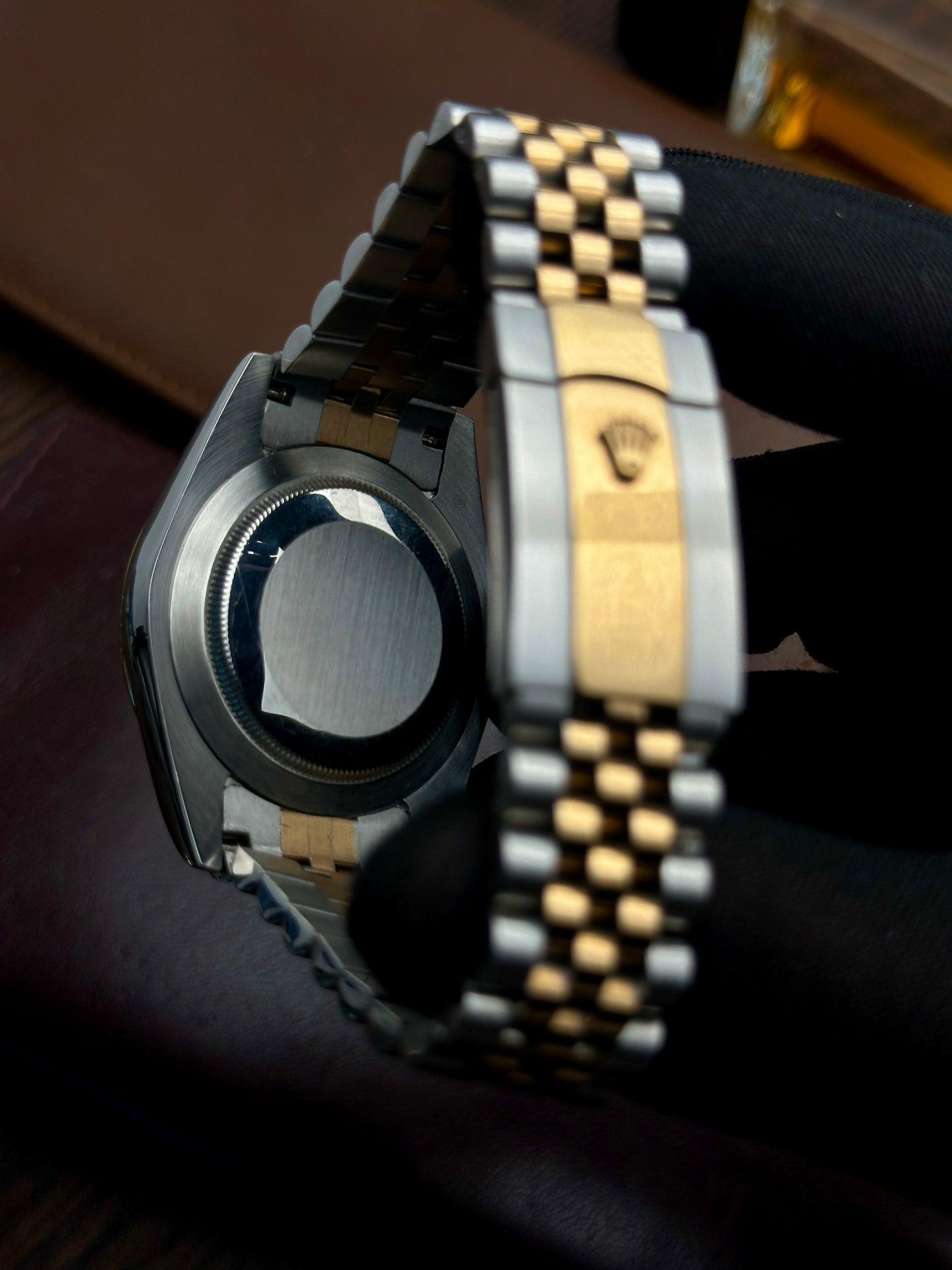 RLX - Datejust Silver Rosegold Brown - AAA Quality