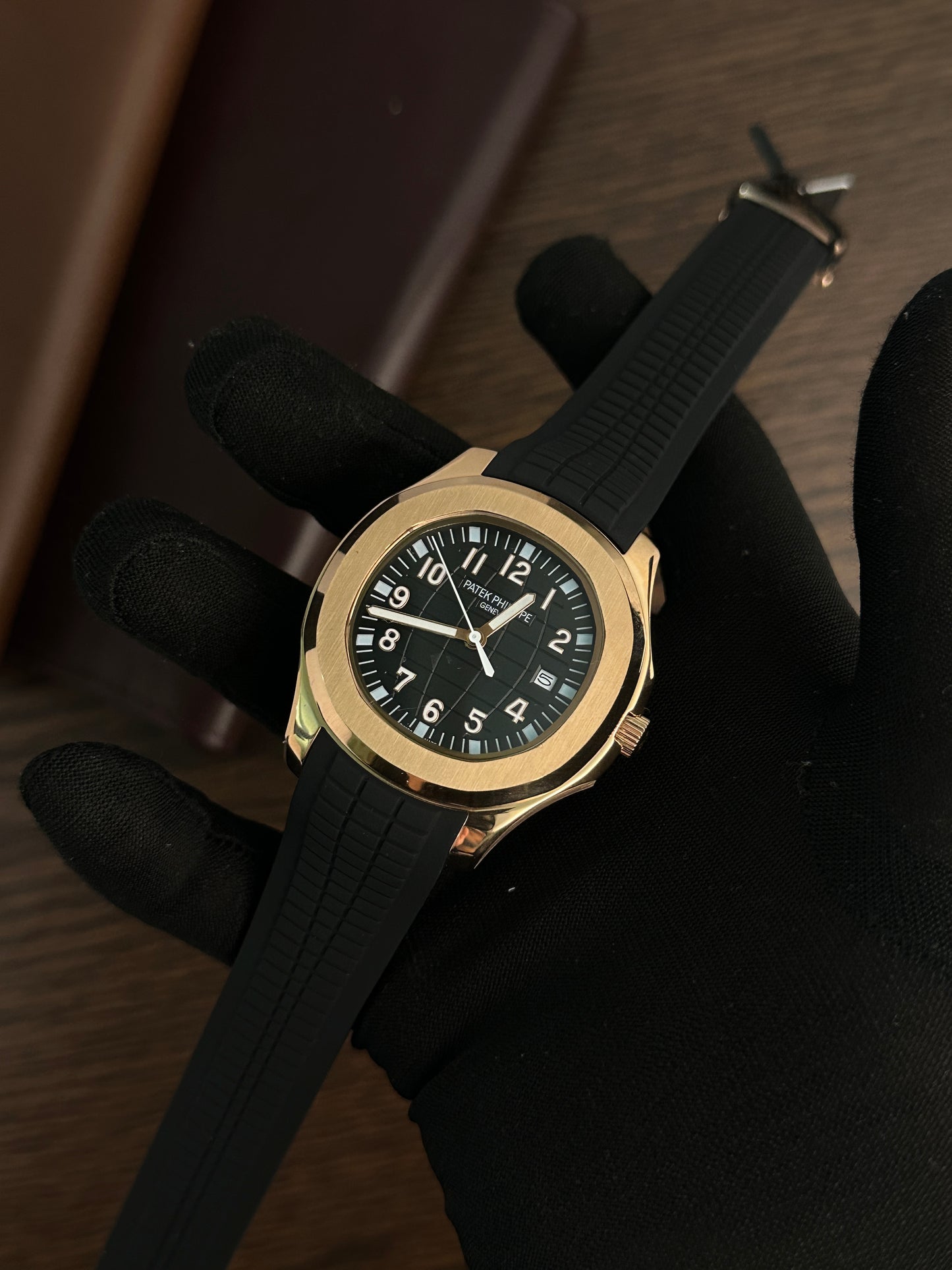 PP - Aquanaut Rosegold Black - AAA Quality
