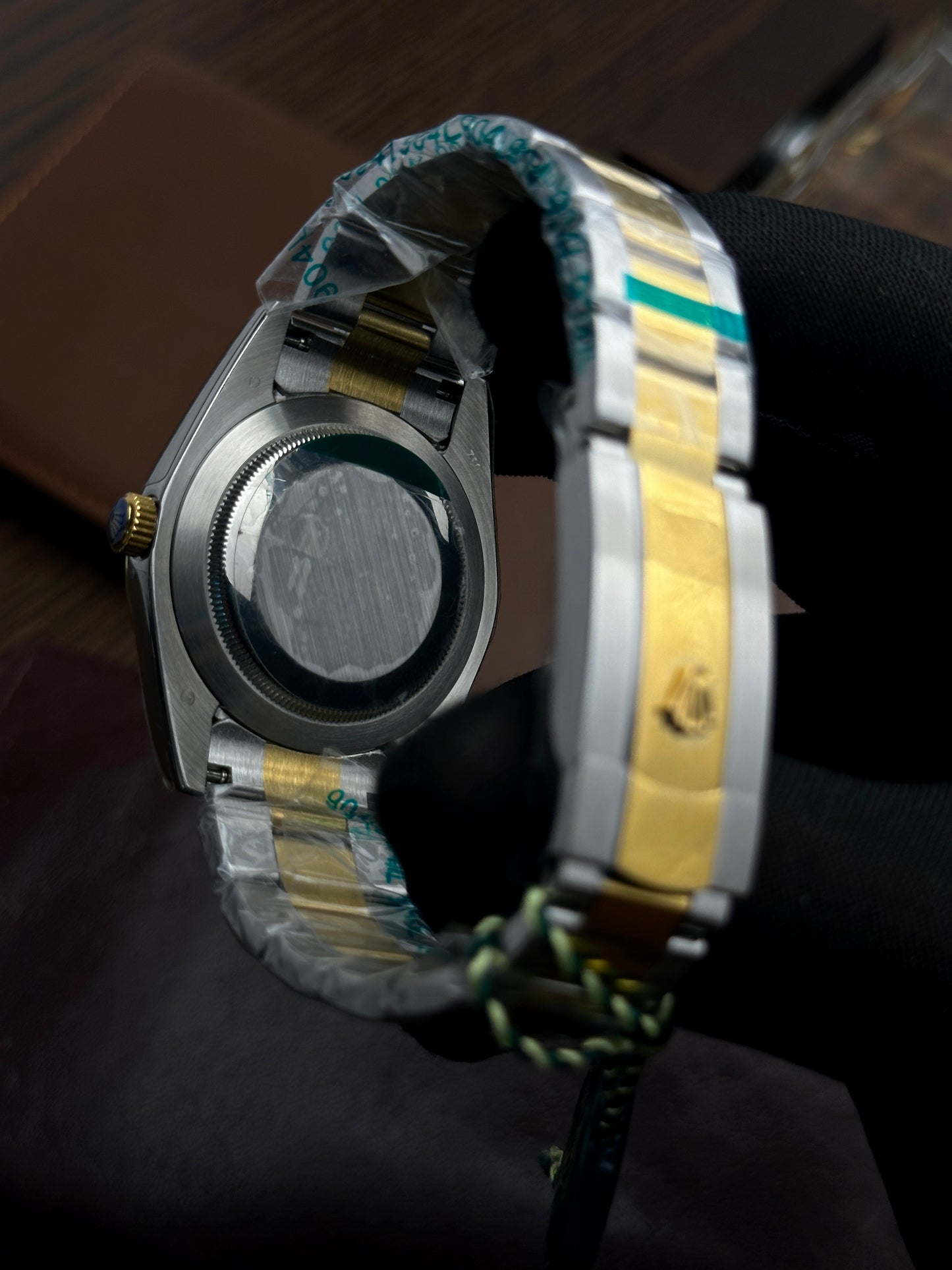 RLX - Oyster Perpetual Silver Gold Black - AAA Quality
