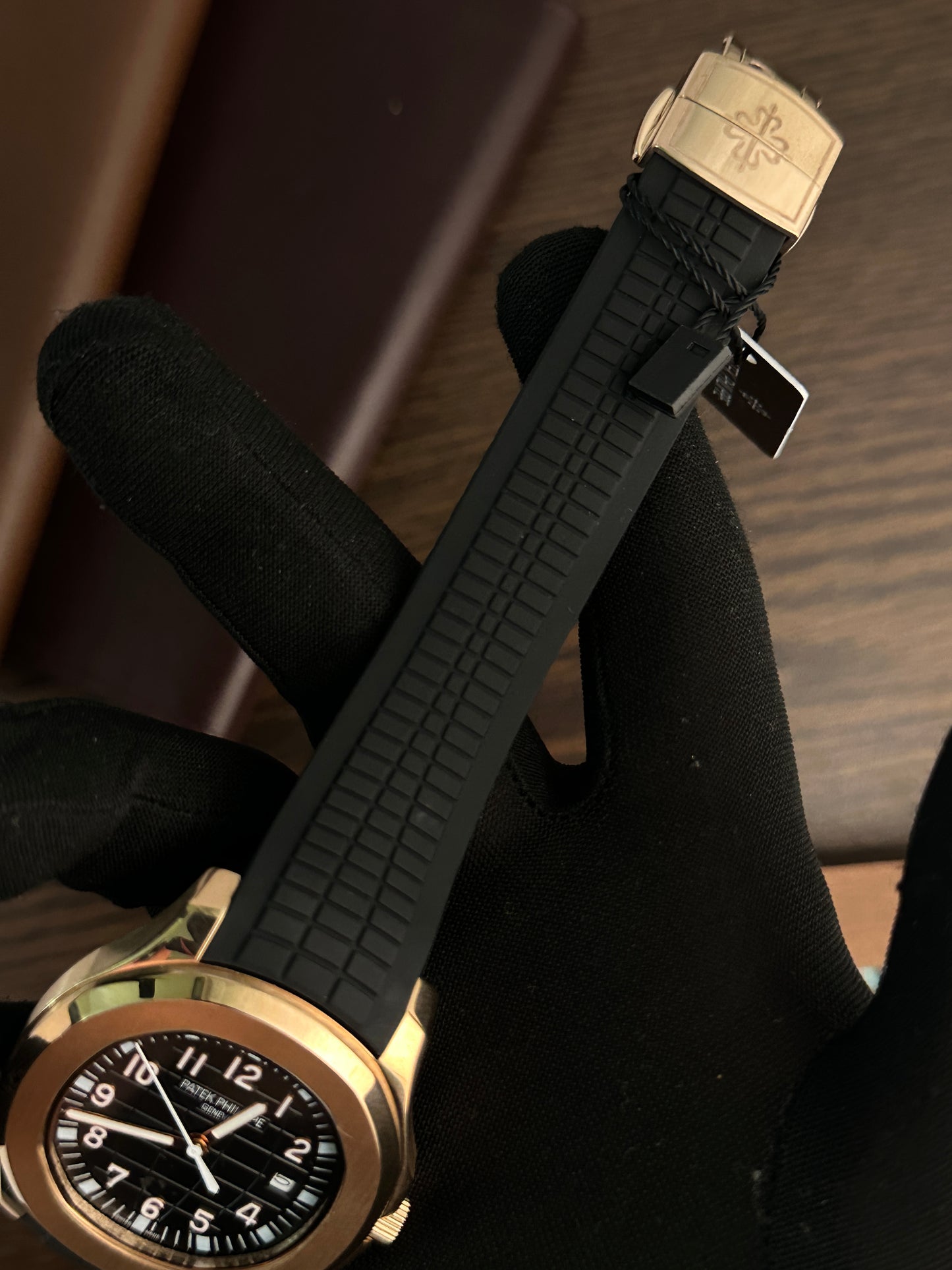 PP - Aquanaut Rosegold Black - AAA Quality