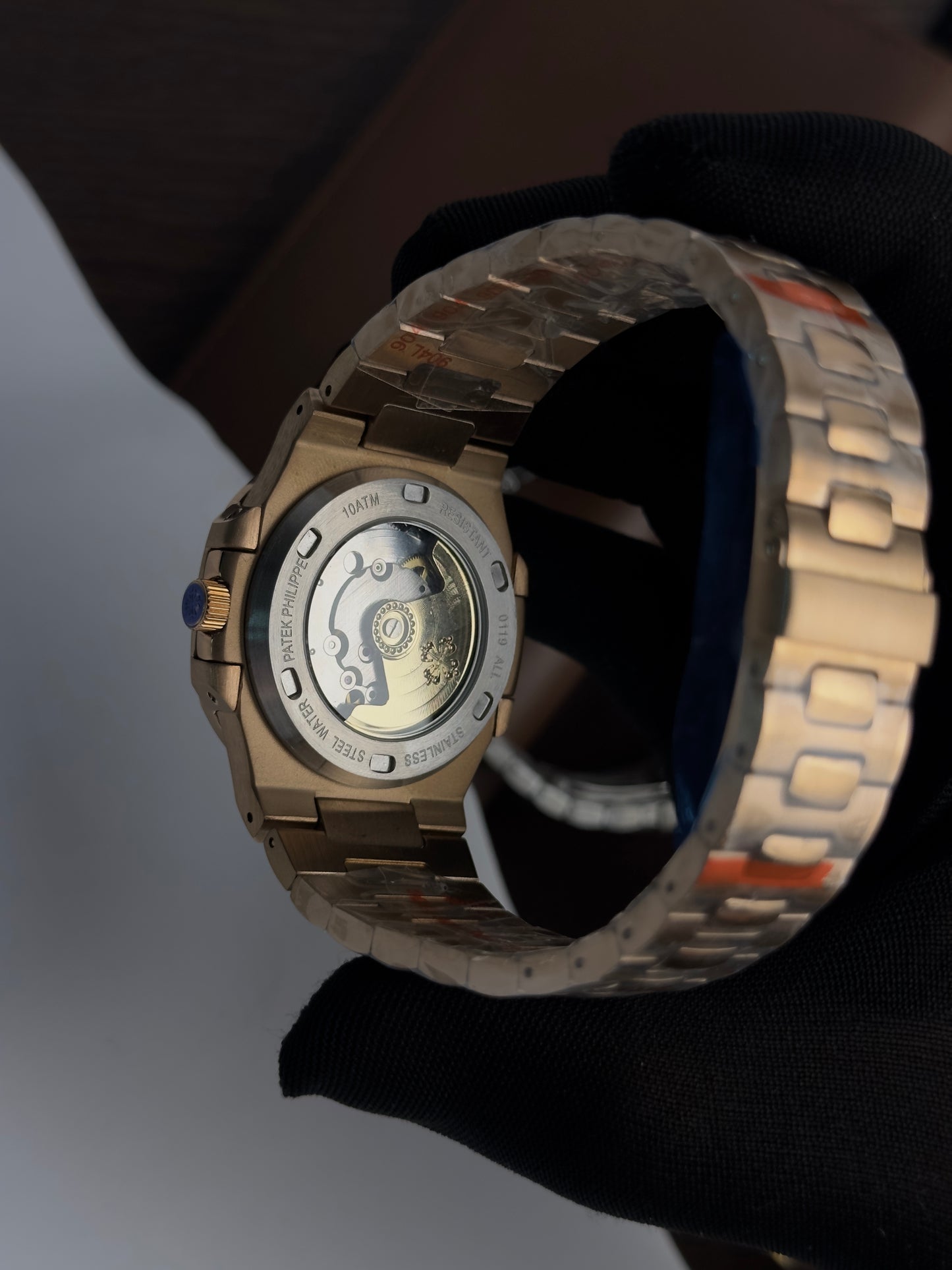 PP - Nautilus Rosegold Navy Blue - AAA Quality