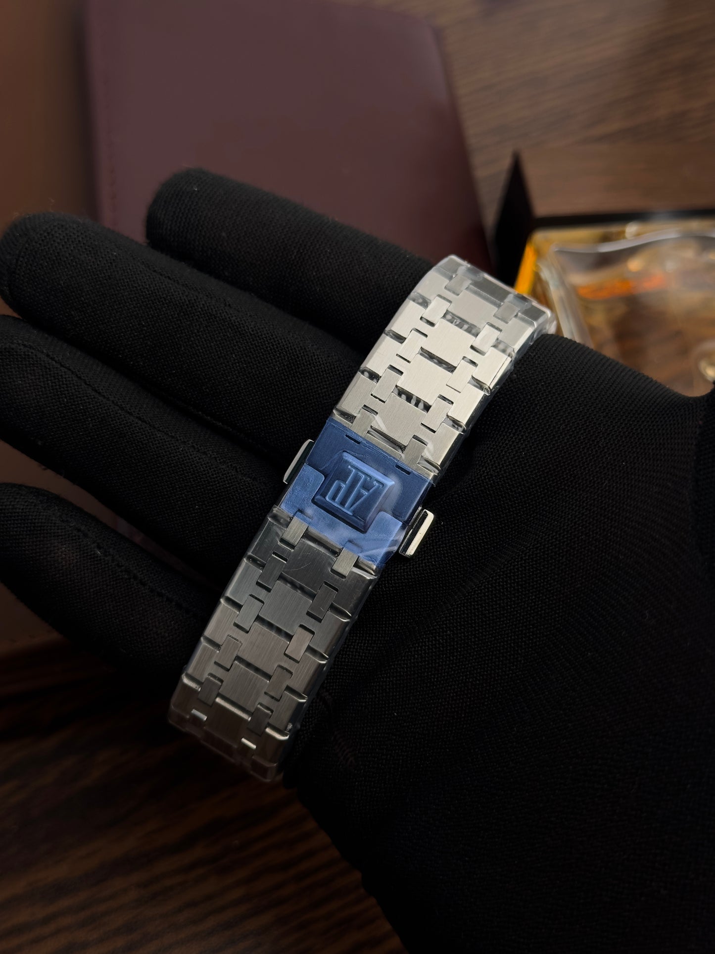 AP - Silver Charcoal Textured - AAA Quality