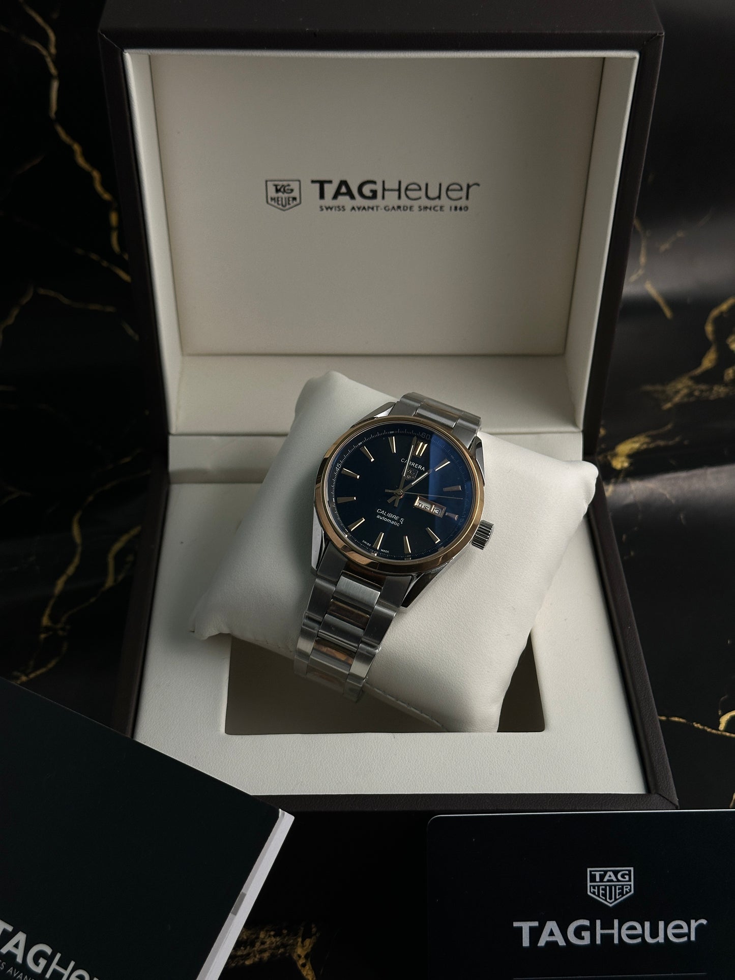 TAG - Carrera Date Two-tone Black - AAA Quality
