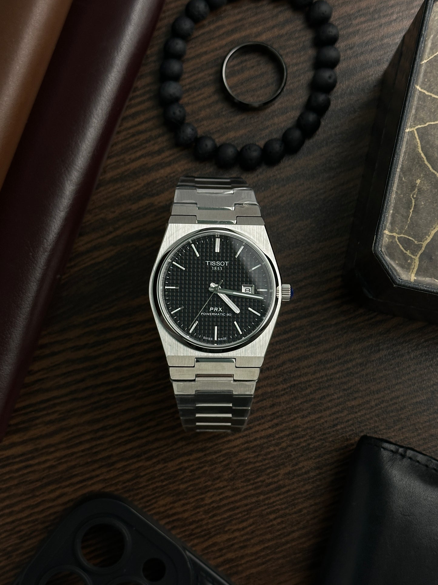 TST - PRX Automatic Textured Black - AAA Quality