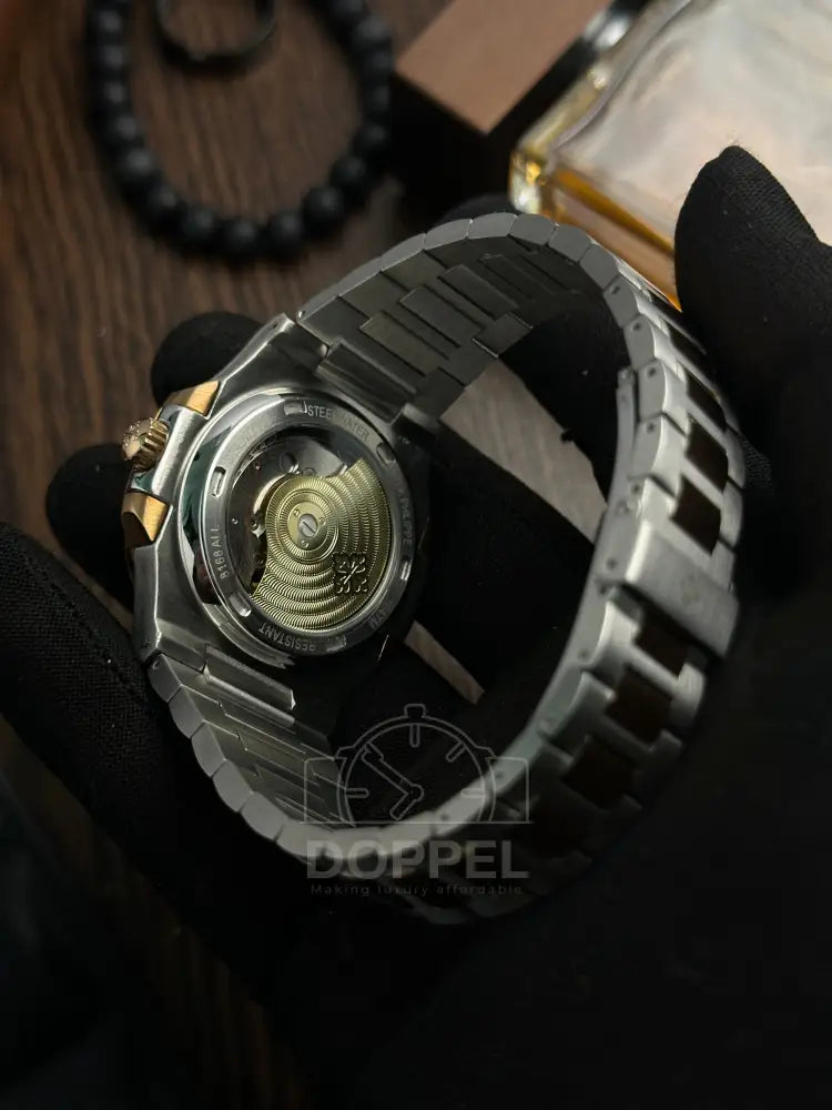 PP - Nautilus Silver Bronze Blue - AAA Quality