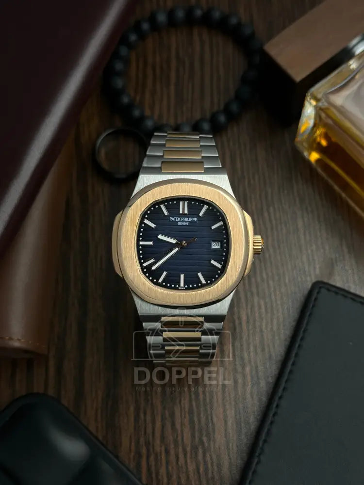 PP - Nautilus Silver Bronze Blue - AAA Quality