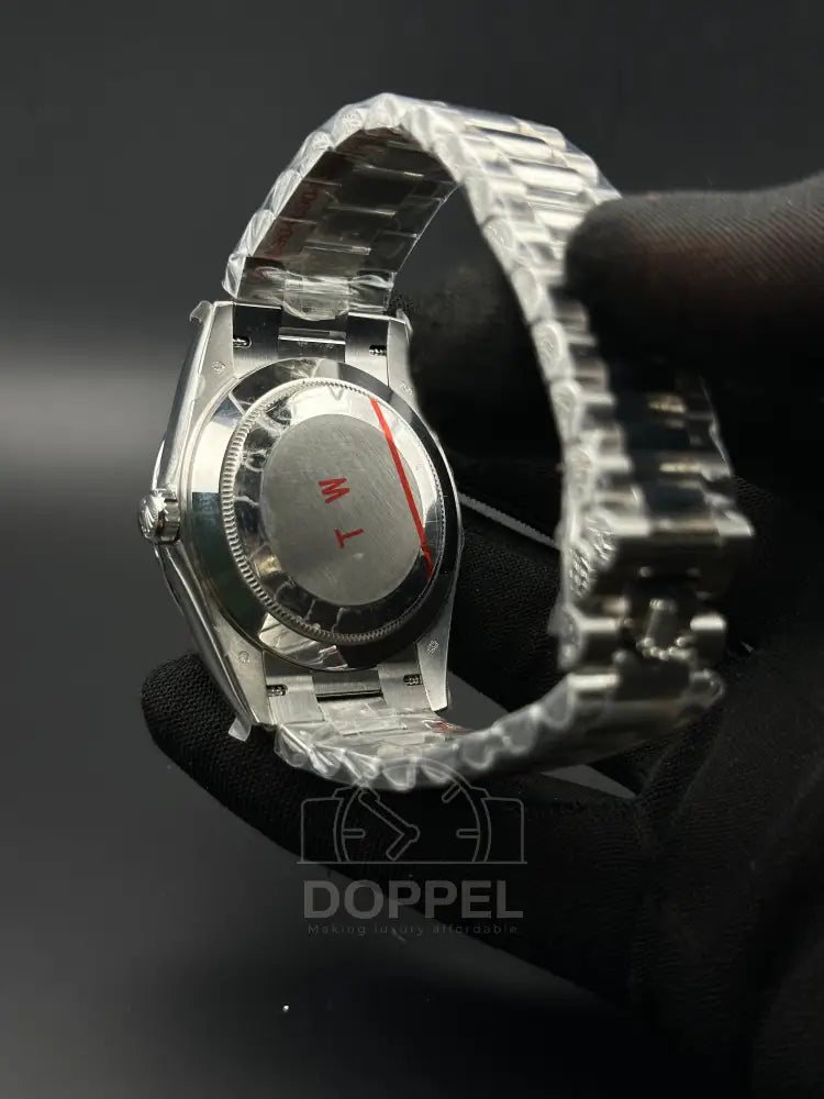 RLX - Day Date Silver Grey - Premium Quality