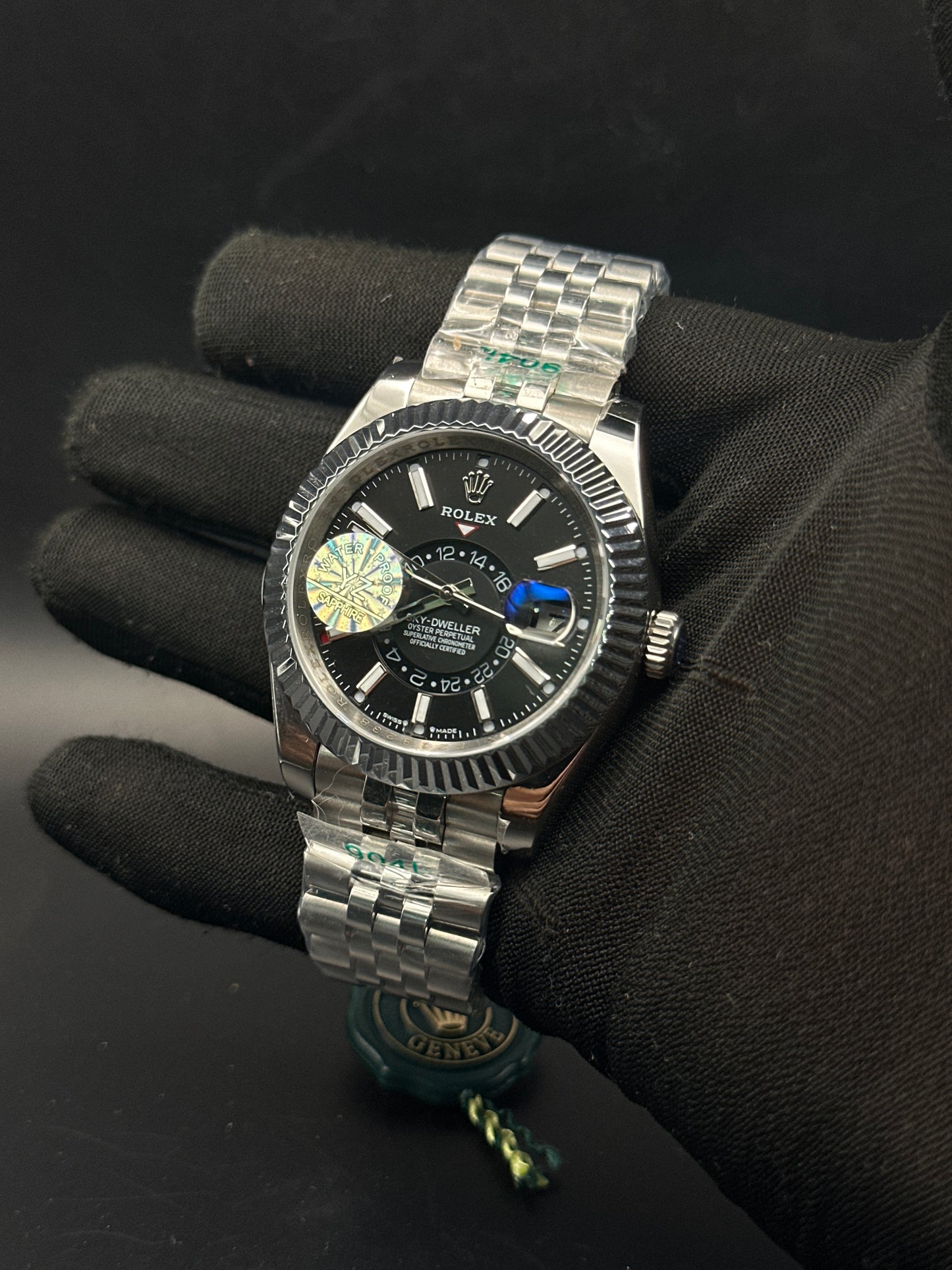 RLX - Sky Dweller Silver Black - AAA Quality