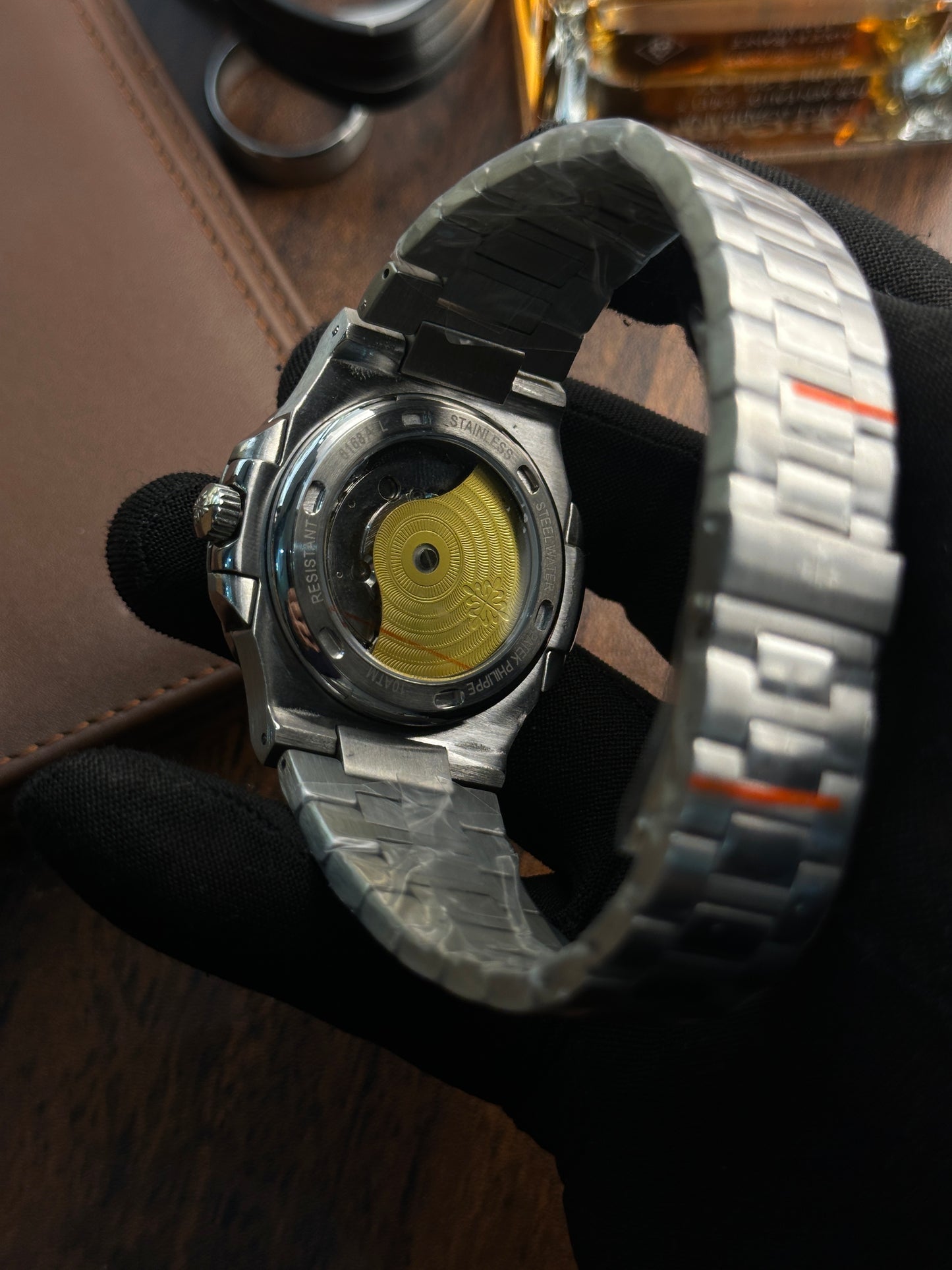 PP - Nautilus Silver Charcoal - AAA Quality