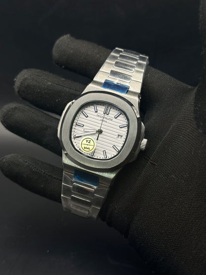 PP - Nautilus Silver White - AAA Quality