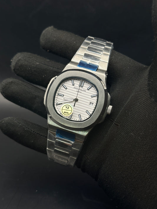 PP - Nautilus Silver White - AAA Quality
