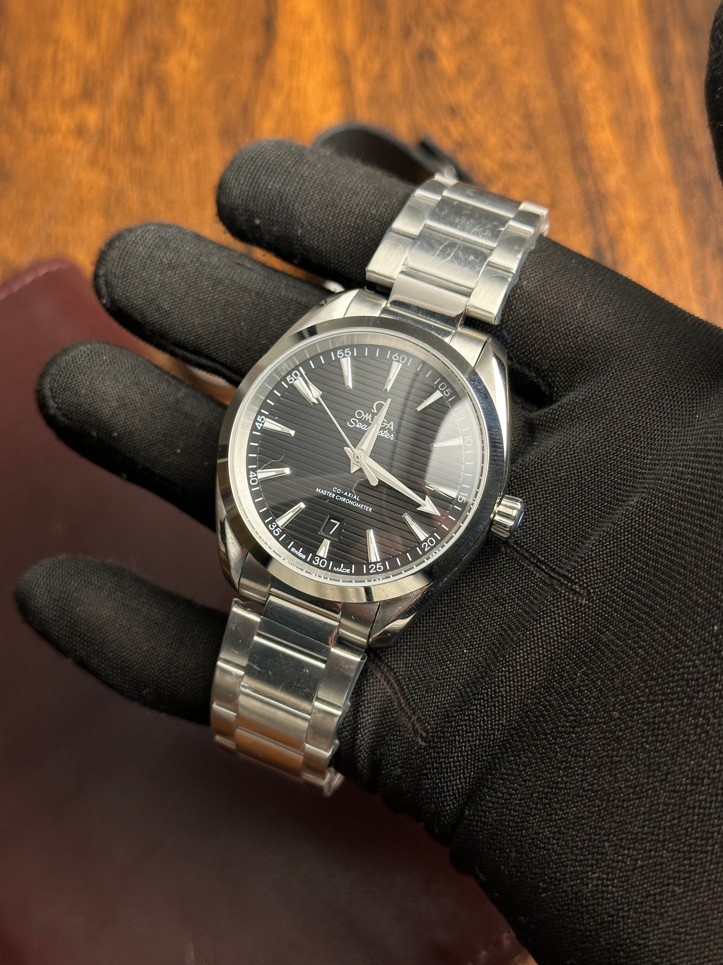 OMGA - Aquaterra Black - AAA Quality