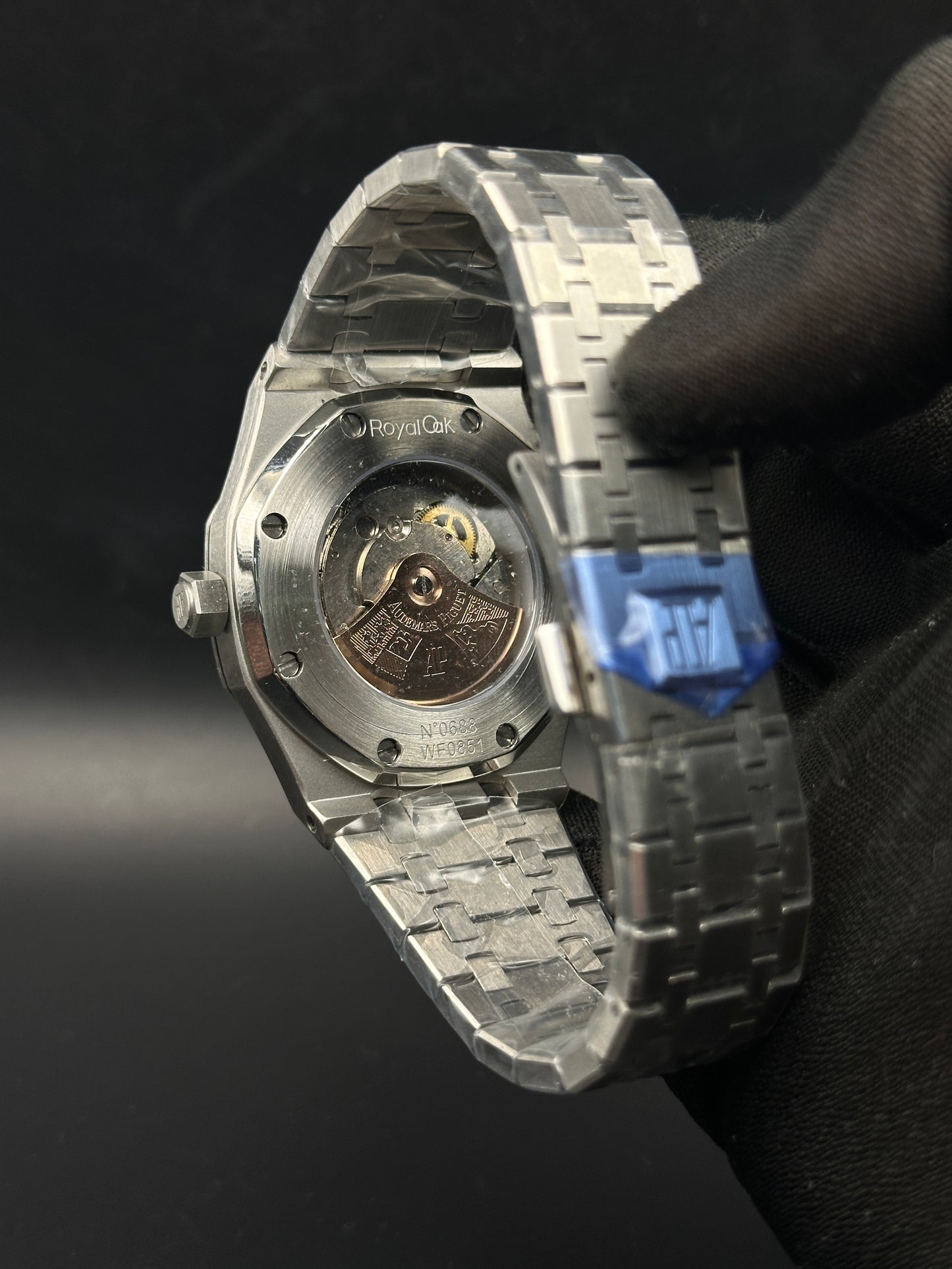 AP - Silver Charcoal Textured - AAA Quality