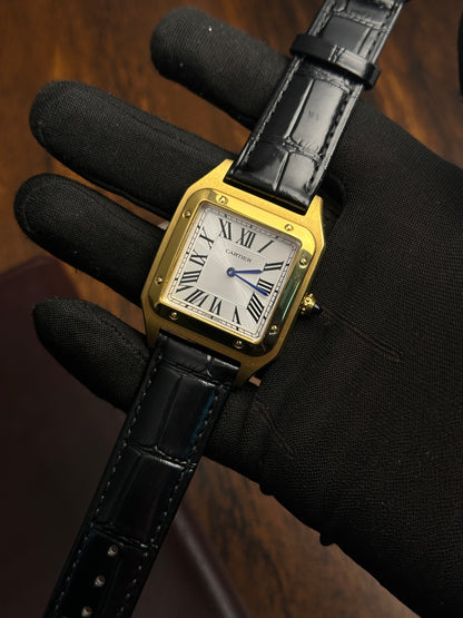 CRTR - Santos Dumont Gold Black Quartz - AAA Quality