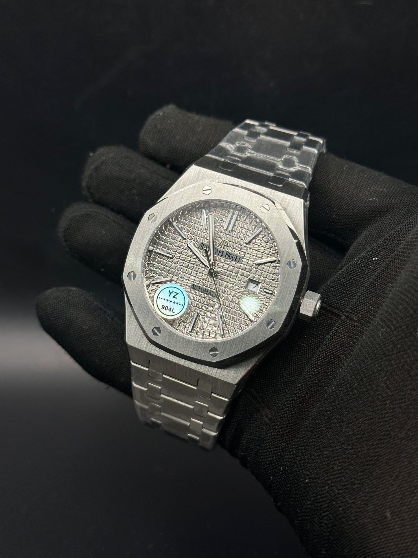 AP - Silver Charcoal Textured - AAA Quality