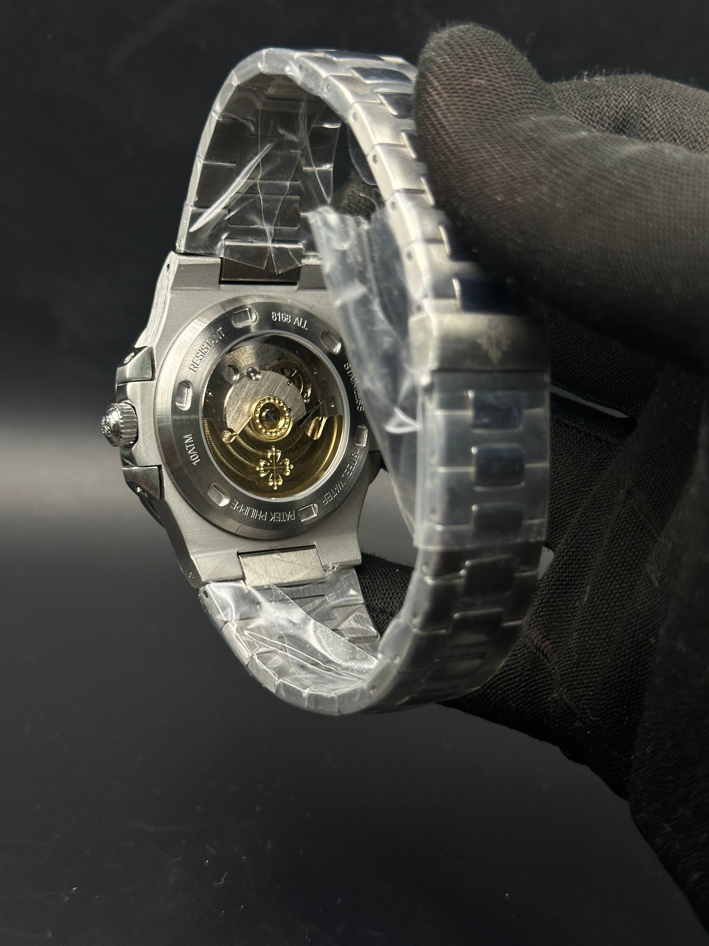 PP - Nautilus Silver Charcoal - AAA Quality