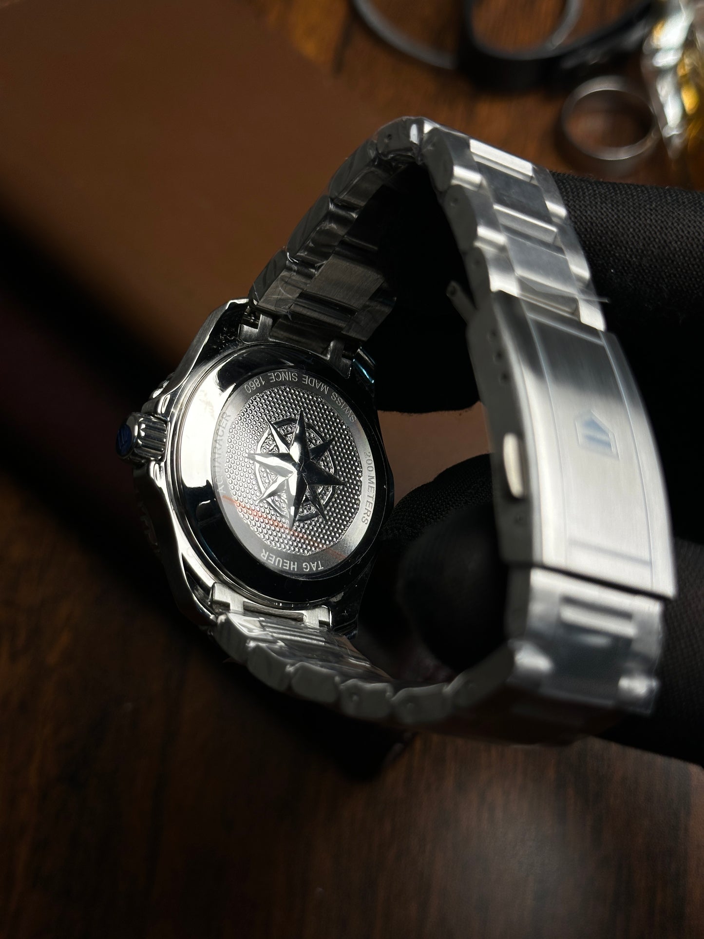 TAG - Aquaracer Silver Black - AAA Quality
