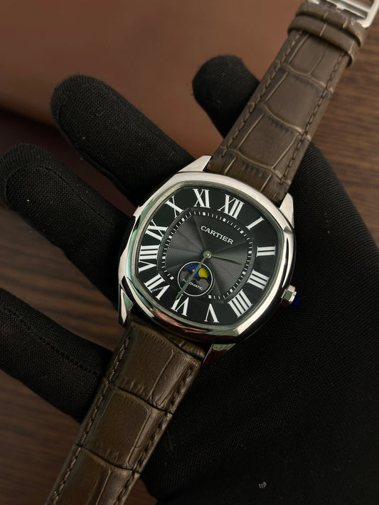 CRTR - Moon Phase Black Automatic - AAA Quality