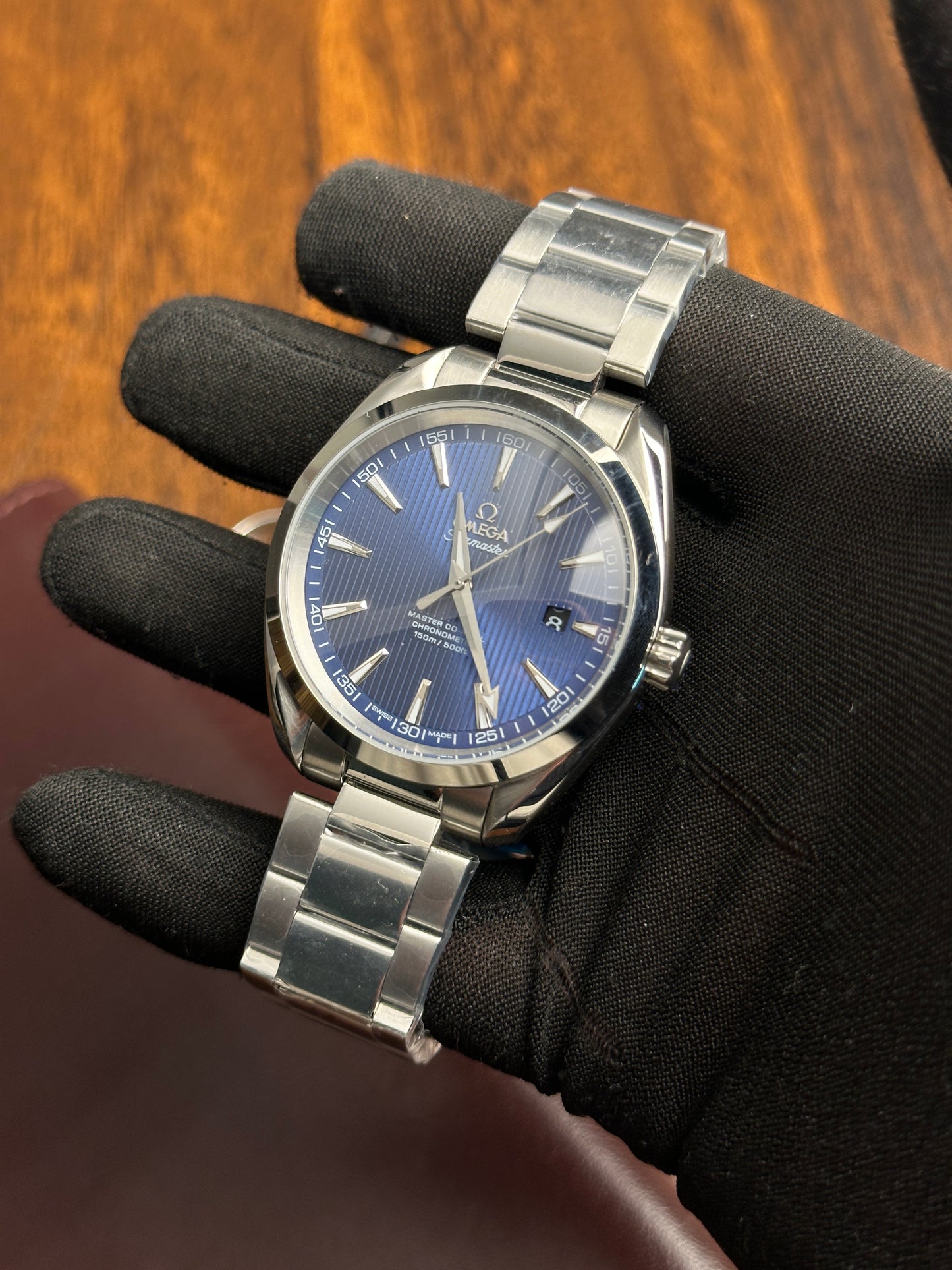 OMGA - Aquaterra Blue - AAA Quality