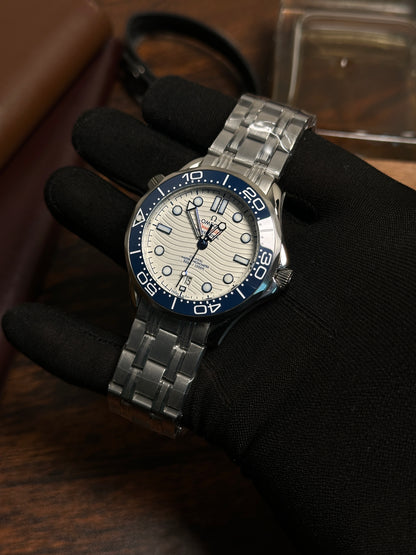 OMGA - Seamaster White - AAA Quality