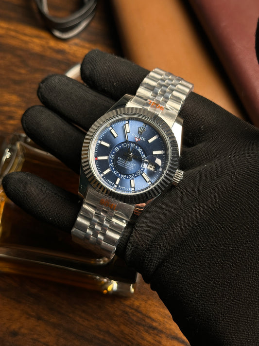 RLX - Sky Dweller Silver Blue - AAA Quality