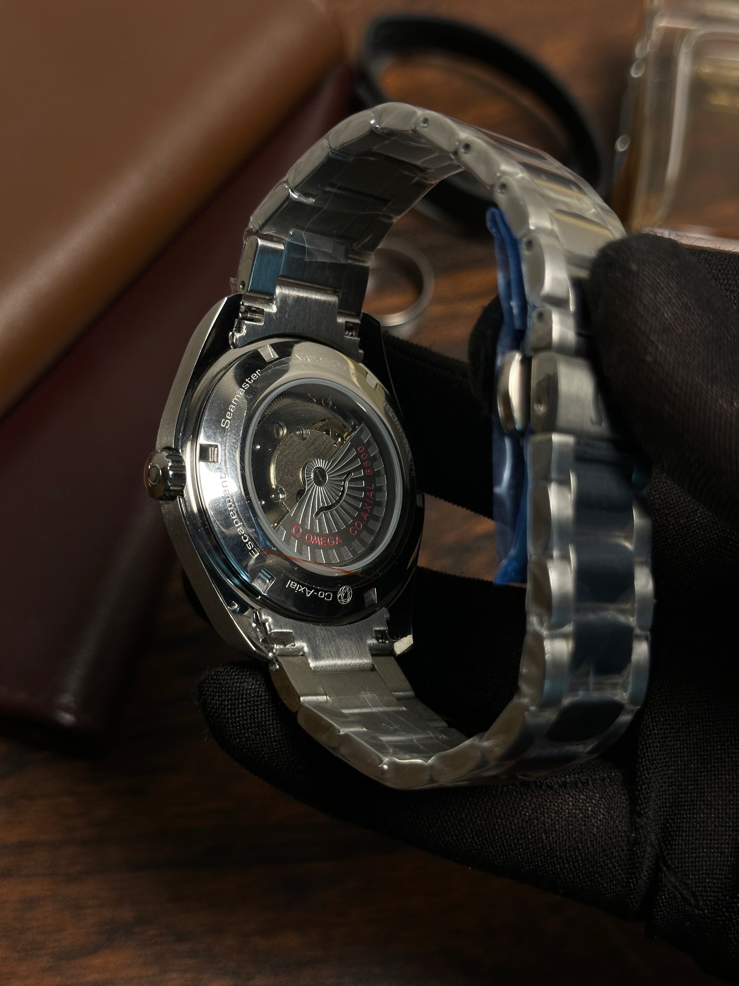 OMGA - Aquaterra Worldtimer Blue - AAA Quality