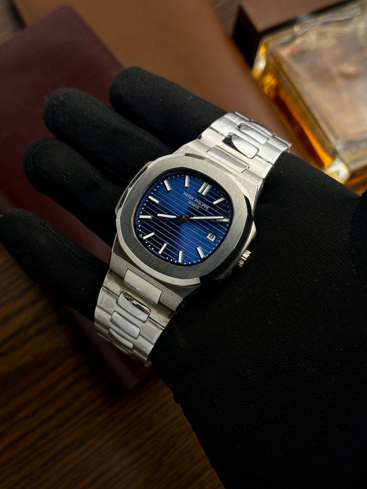 PP - Nautilus Silver Blue - AAA Quality