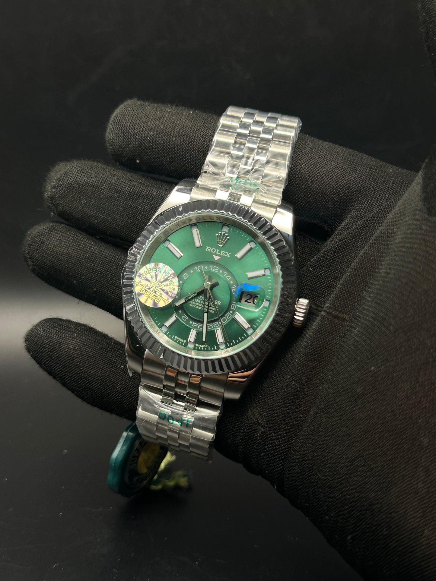 RLX - Sky Dweller Silver Green - AAA Quality