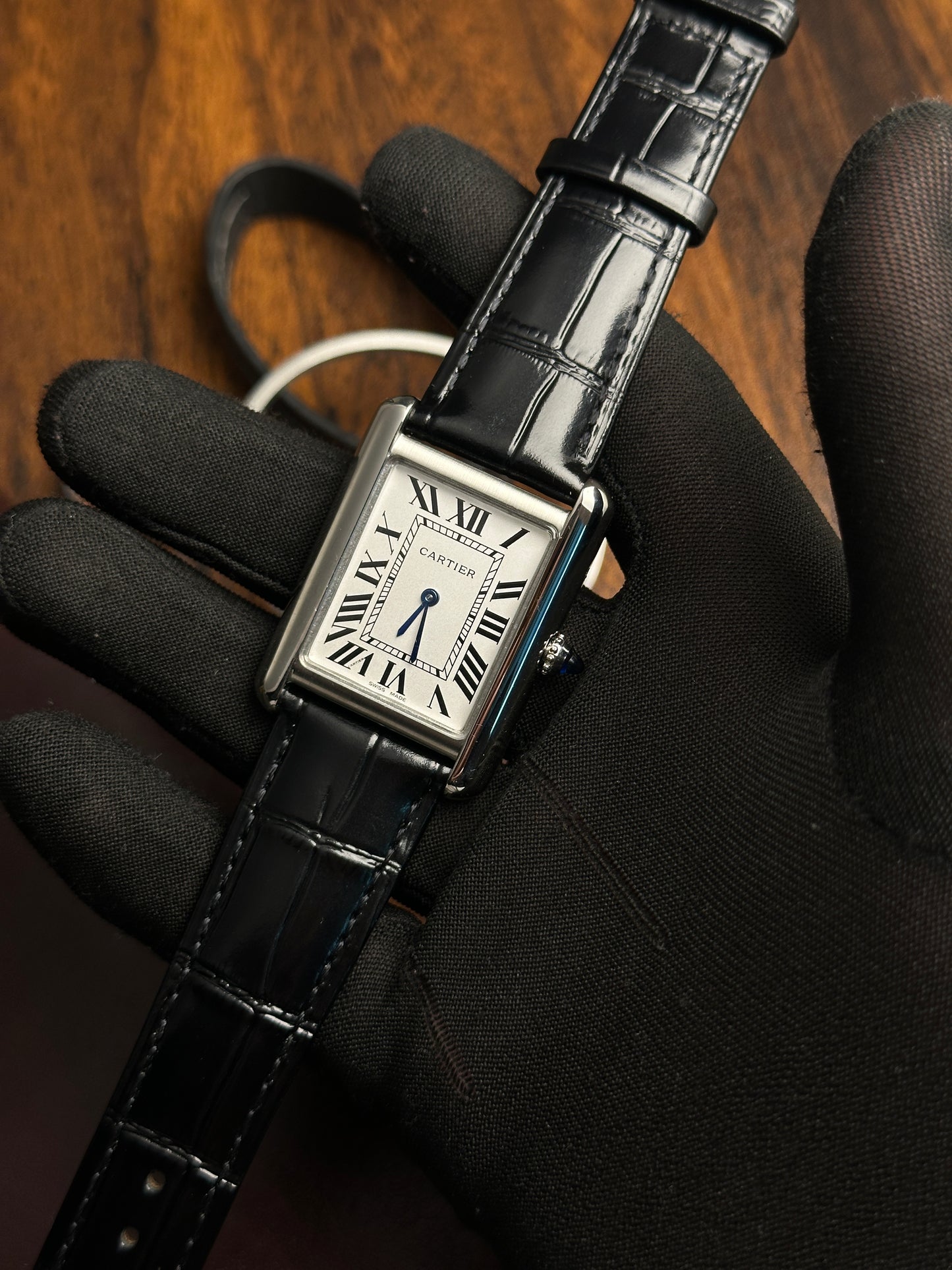 CRTR - Tank Silver White Quartz - AAA Quality