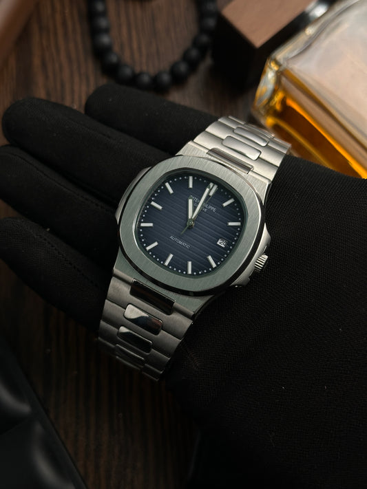 PP - Nautilus Silver Navy - AAA Quality