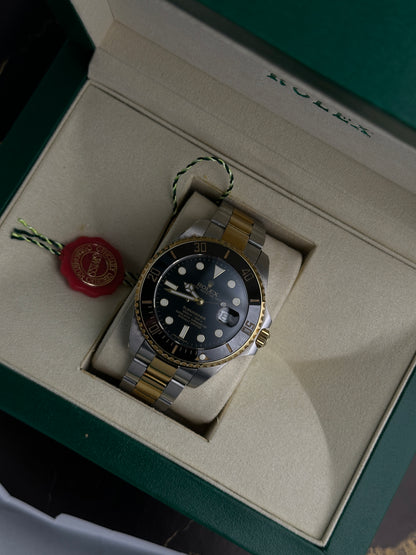 RLX - Submariner Date - Gold Black- AAA Quality