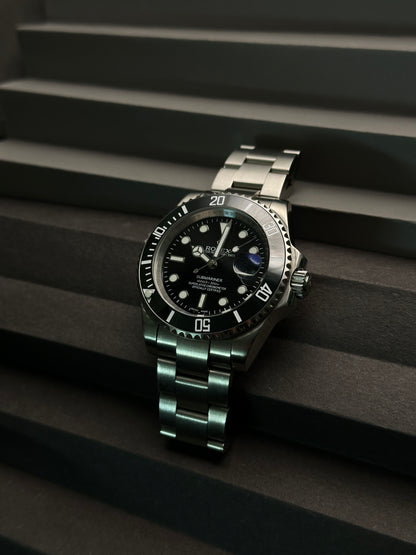 RLX - Submariner Date - Silver Black - AAA Quality