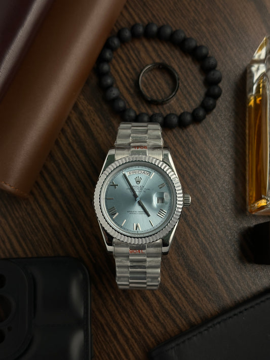 RLX - Datejust Silver Sky Blue Roman- AAA Quality