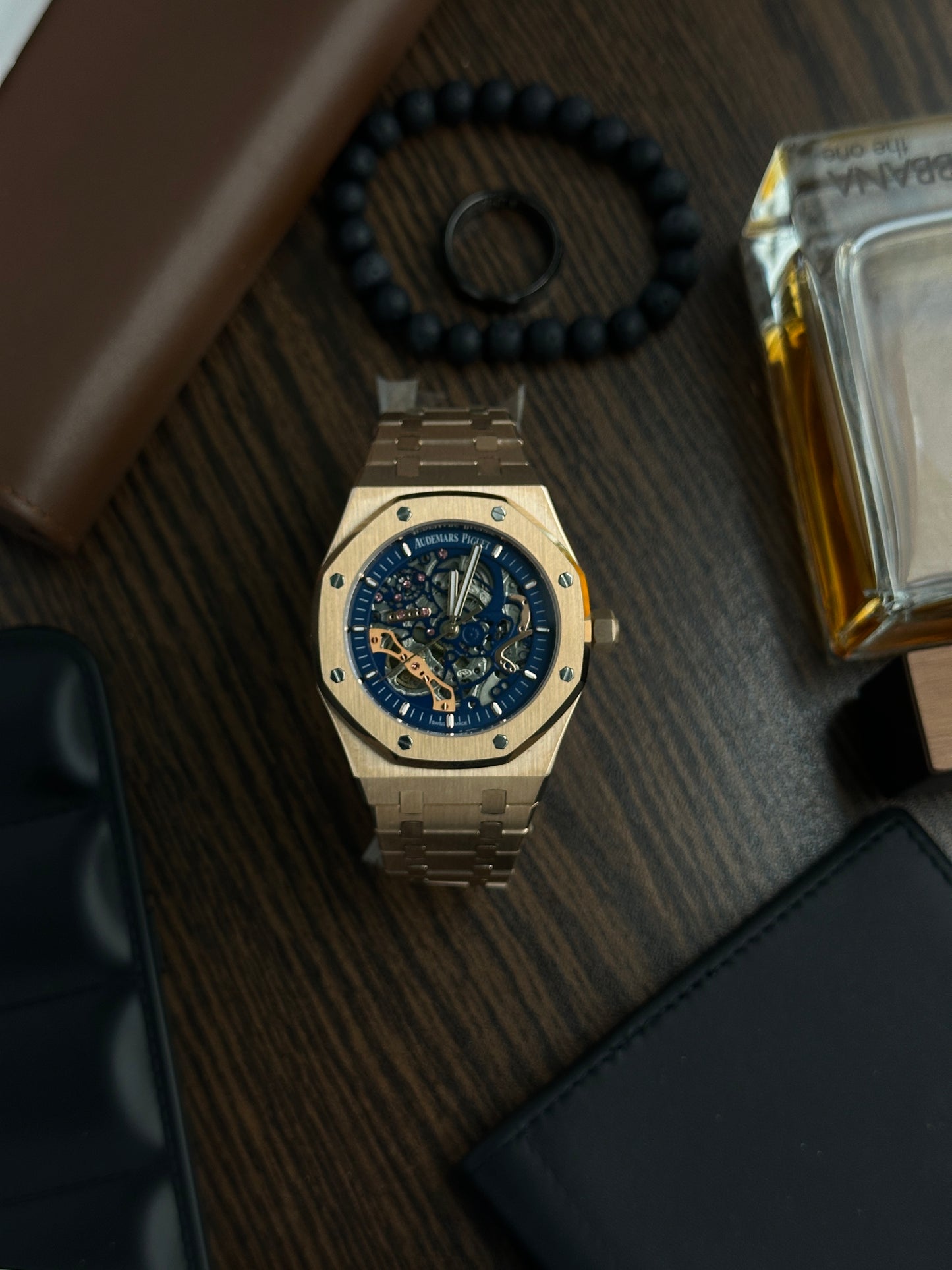 AP - Royal Oak Bronze Blue Skeleton - AAA Quality