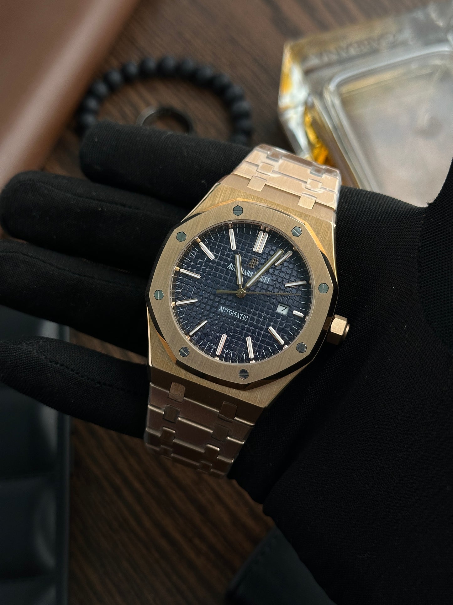 AP - Royal Oak Bronze Black Textured - AAA Quality