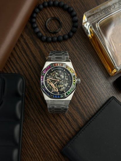 AP - Royal Oak Black Skeleton Iced - AAA Quality