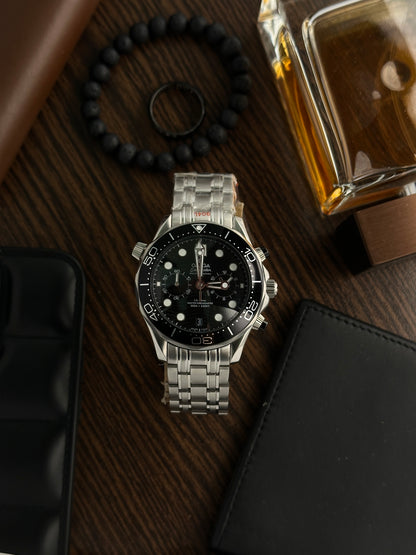 OMGA - Seamaster Black - AAA Quality