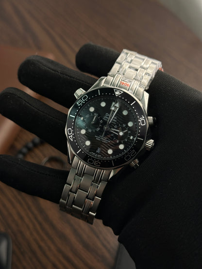 OMGA - Seamaster Black - AAA Quality