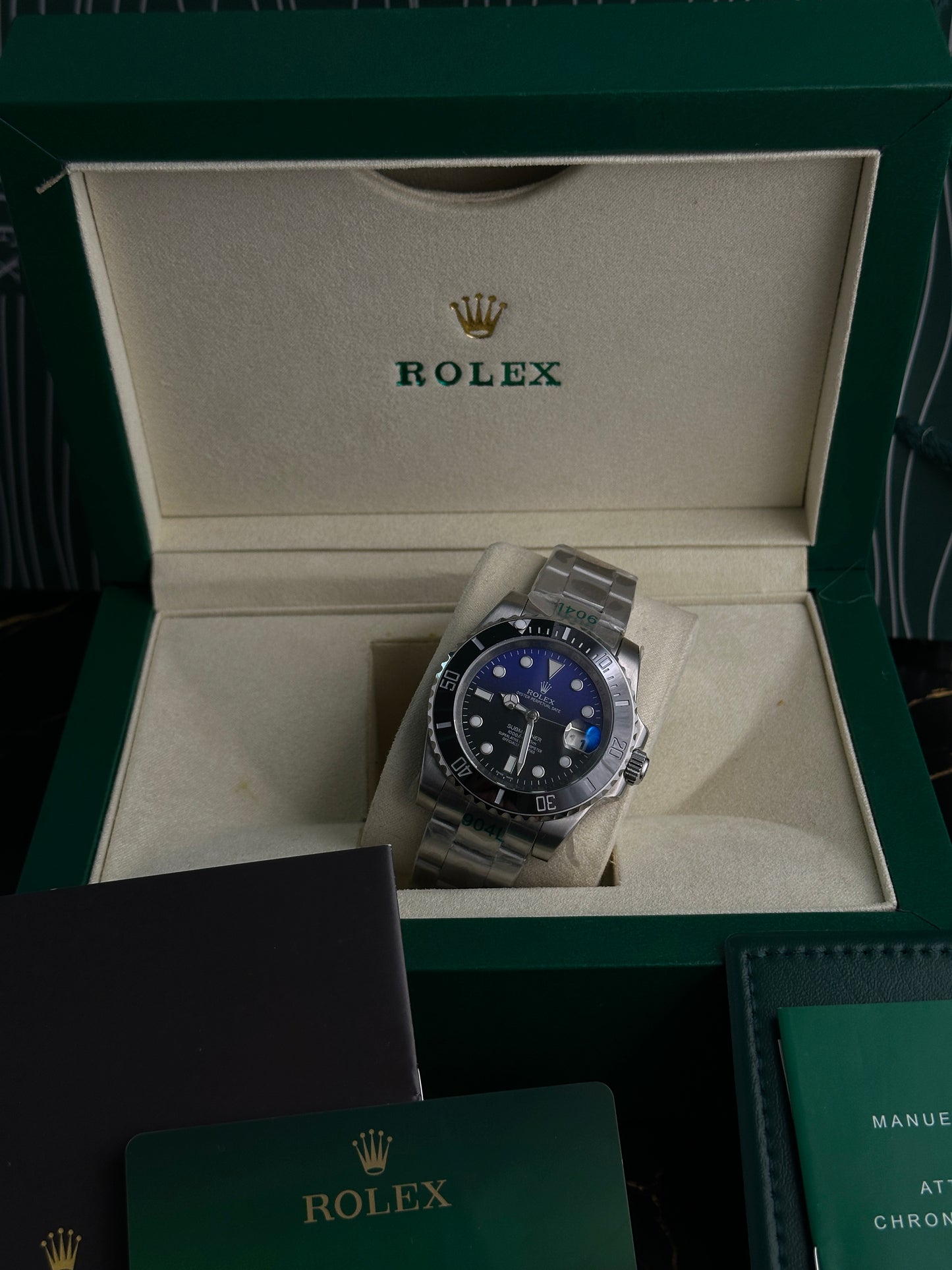 RLX - Submariner Date Black Blue Batman - AAA Quality