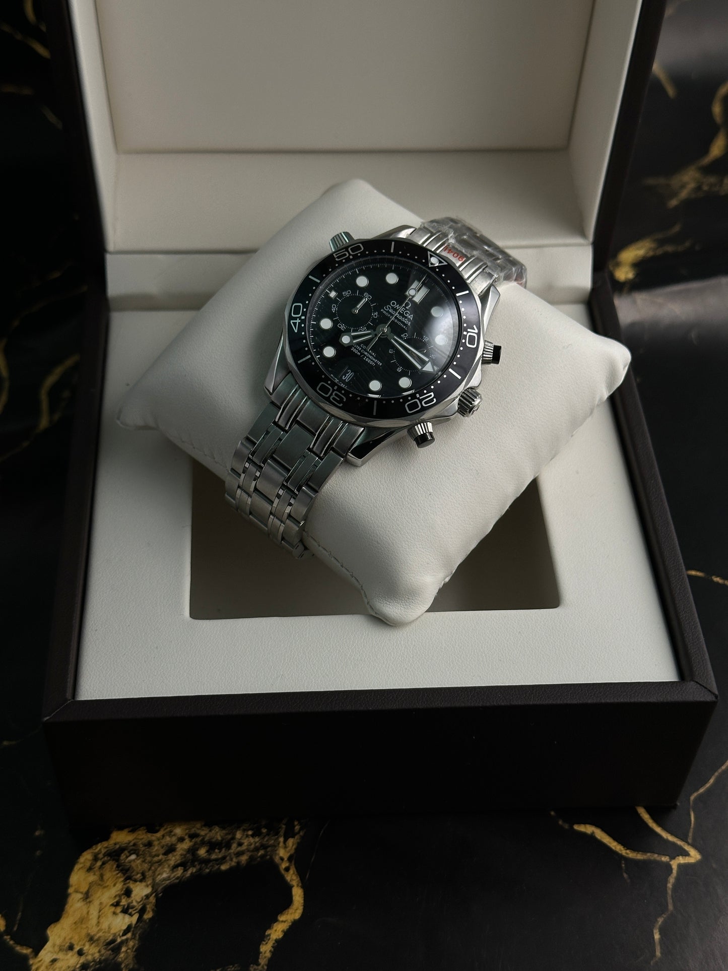 OMGA - Seamaster Black - AAA Quality