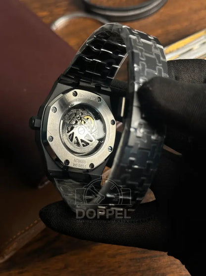 AP - Royal Oak Full Black Skeleton - AAA Quality