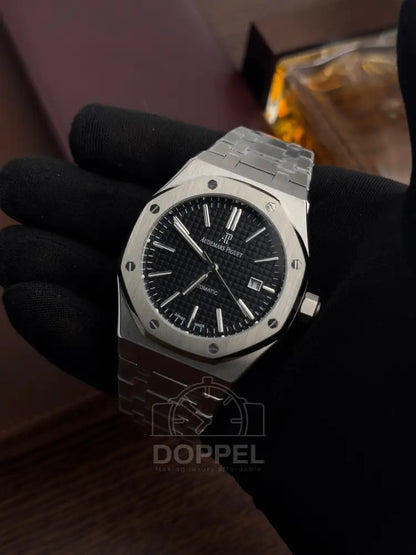 AP - Silver Black Textured - AAA Quality