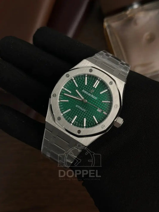 AP - Silver Green Textured - AAA Quality