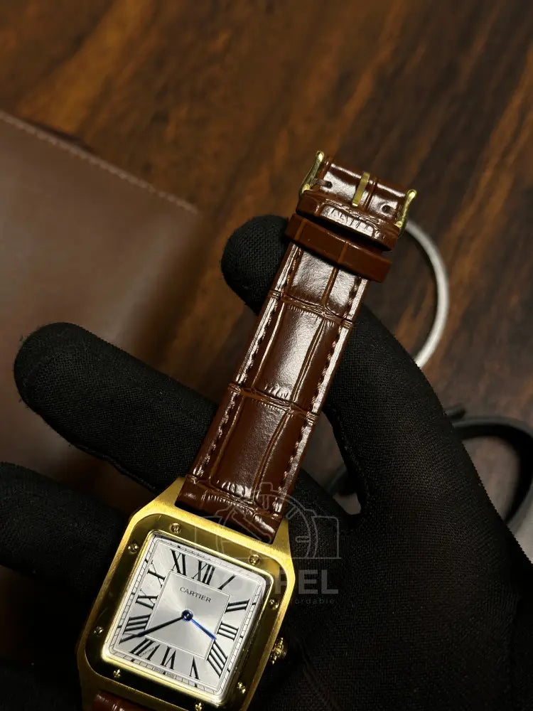 CRTR - Santos Dumont Gold Brown Quartz - AAA Quality