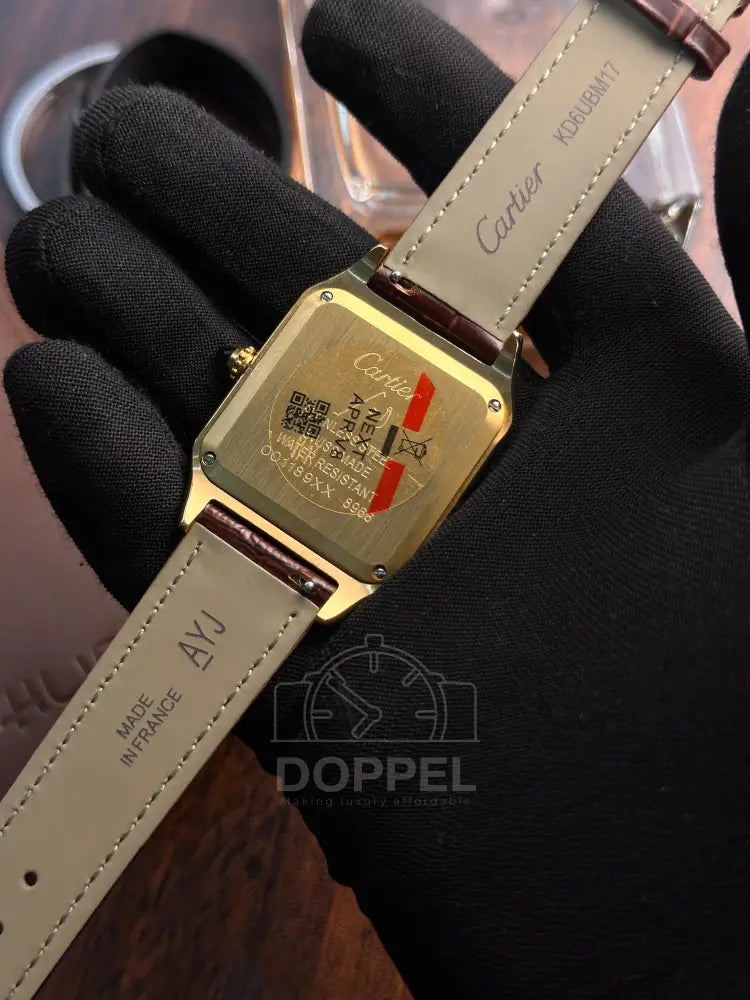 CRTR - Santos Dumont Gold Brown Quartz - AAA Quality