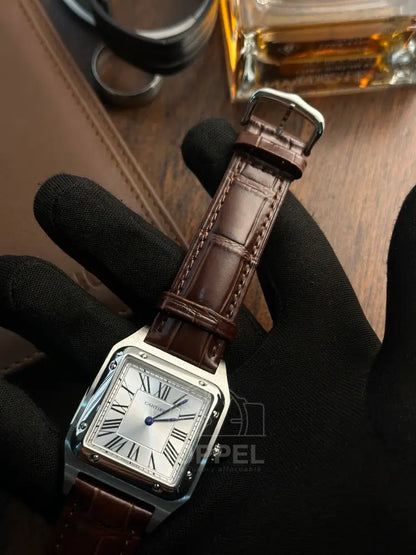 CRTR - Santos Dumont Silver Brown Quartz - AAA Quality