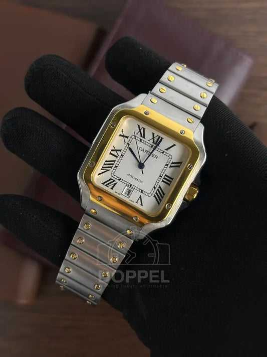 CRTR - Santos Silver Gold White Automatic - AAA Quality