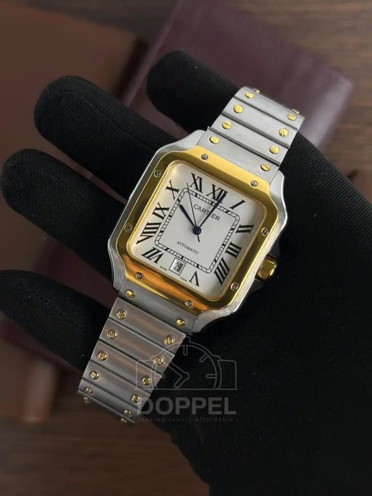 CRTR - Santos Silver Gold White Automatic - AAA Quality