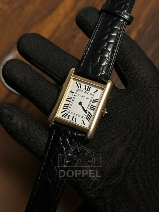 CRTR - Tank Rose Gold White Quartz - AAA Quality